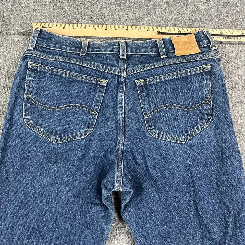 Lee Jeans Mens Size‎ 36x30 Blue Straight Leg Classic Denim Workwear